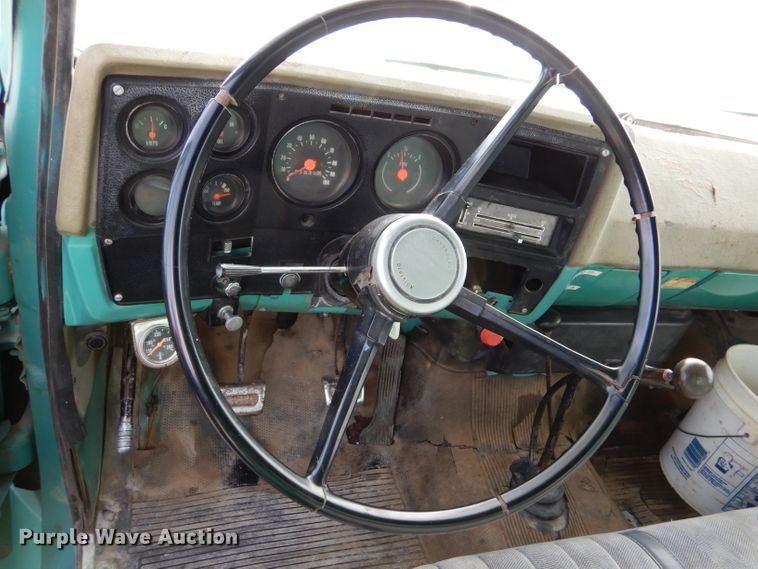 image for item DJ7566 1974 Chevrolet C60  feed delivery truck