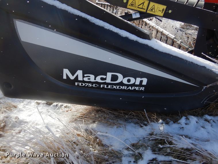 image for item DK3472 2014 MacDon FD75-D  flex draper head
