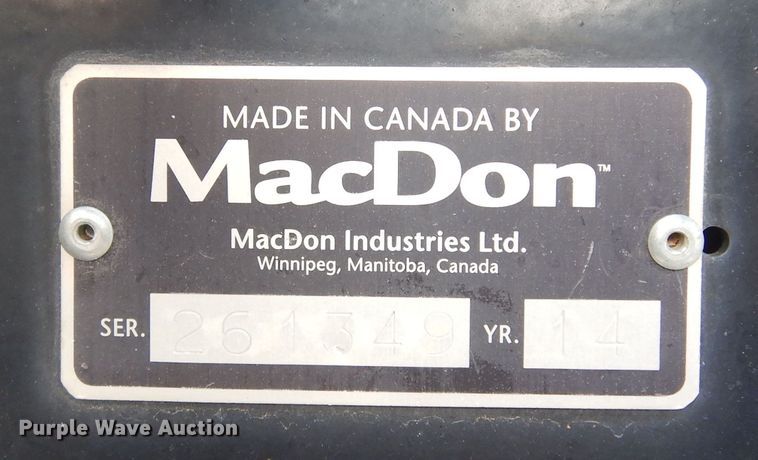 image for item DK3472 2014 MacDon FD75-D  flex draper head