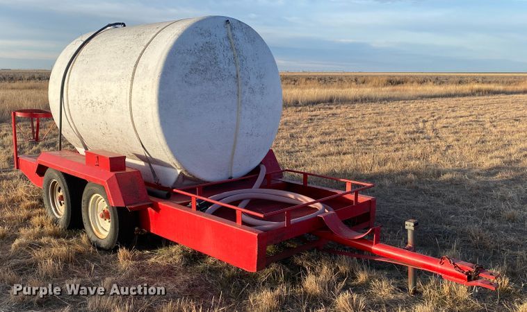 image for item DL1259 Shop built nurse tank trailer