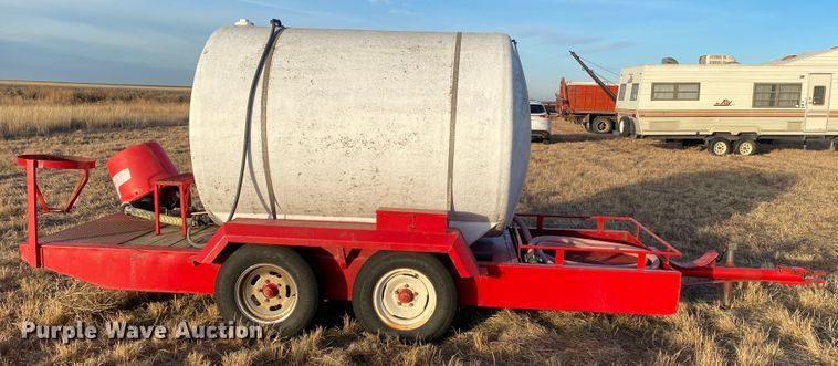 image for item DL1259 Shop built nurse tank trailer