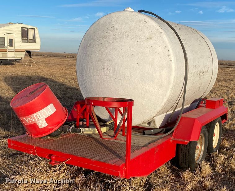 image for item DL1259 Shop built nurse tank trailer