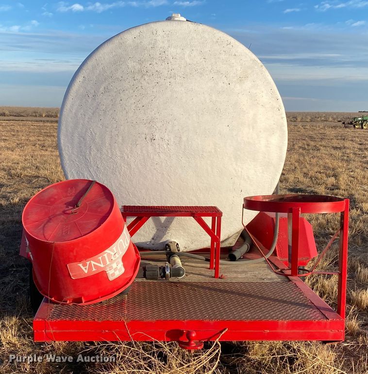 image for item DL1259 Shop built nurse tank trailer