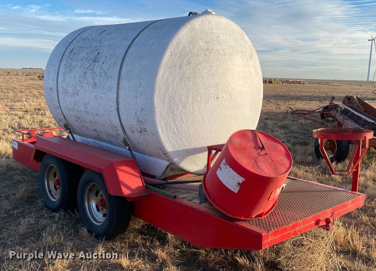 image for item DL1259 Shop built nurse tank trailer