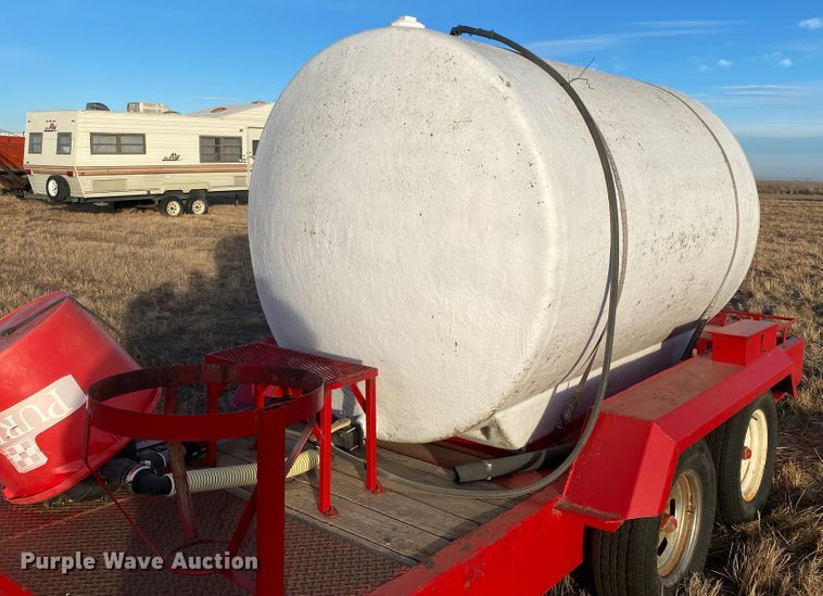 image for item DL1259 Shop built nurse tank trailer