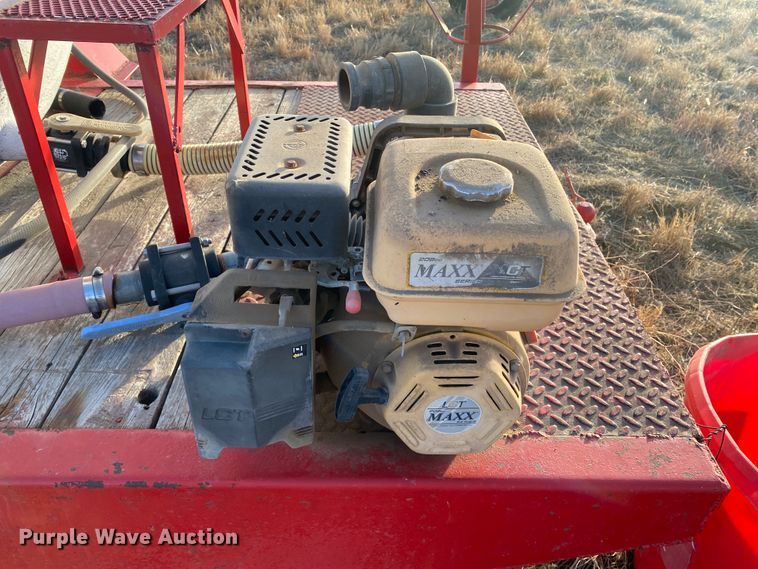 image for item DL1259 Shop built nurse tank trailer