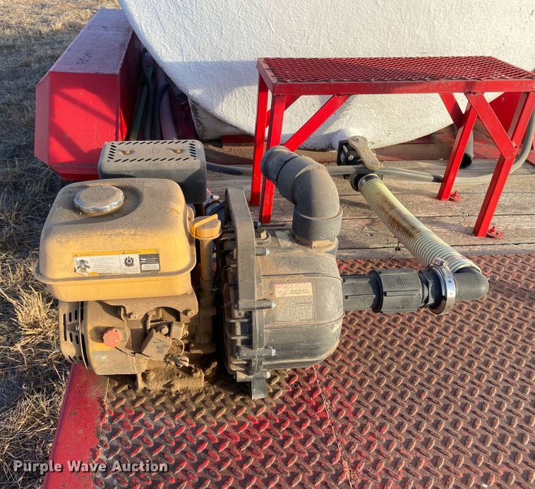 image for item DL1259 Shop built nurse tank trailer