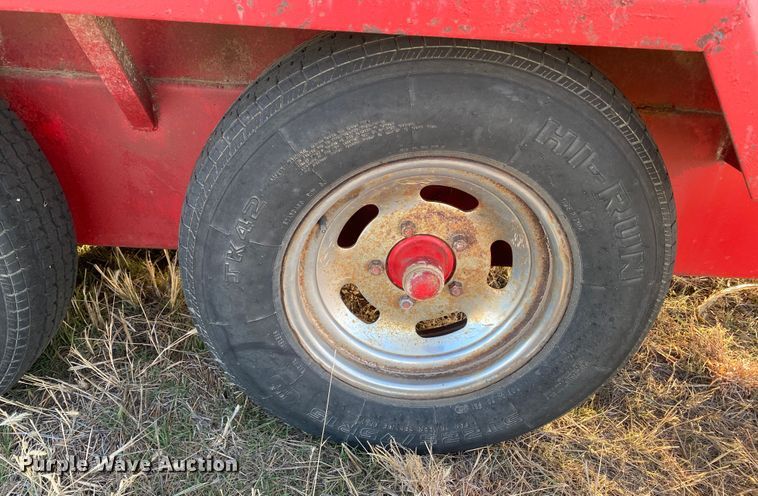 image for item DL1259 Shop built nurse tank trailer