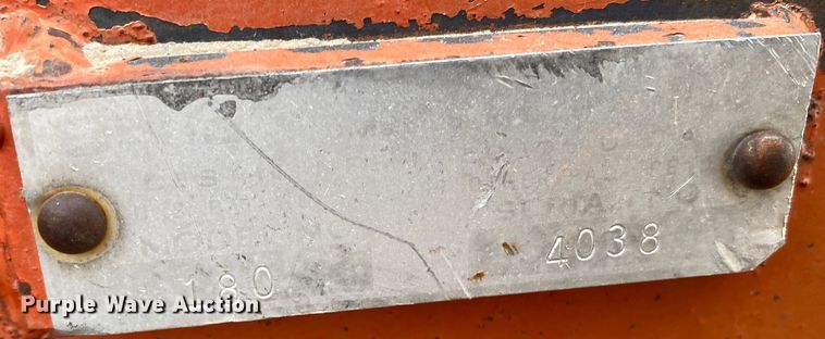 image for item DL1261 Brady 180  flail mower