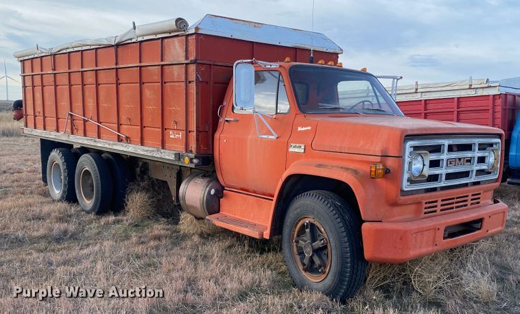 image for item DL1284 1973 GMC 6500  grain truck