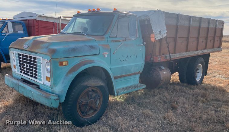 image for item DL1285 1968 Chevrolet 60  grain truck