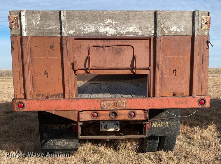 image for item DL1285 1968 Chevrolet 60  grain truck