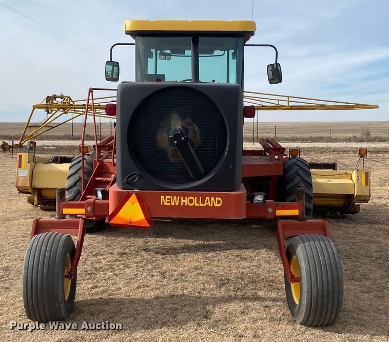 image for item DL1286 2001 New Holland HW320  windrower