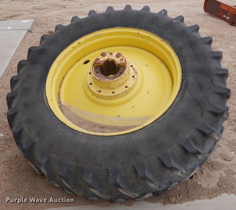 image for item DL1288 (2) 18.4R38 tires and wheels