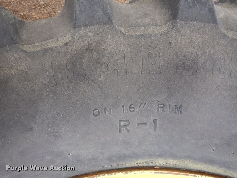 image for item DL1288 (2) 18.4R38 tires and wheels