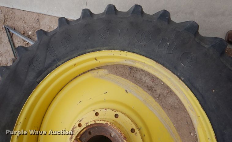 image for item DL1288 (2) 18.4R38 tires and wheels