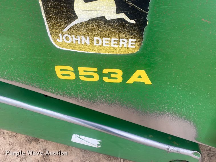 image for item DL1291 John Deere 653A  all-crop head