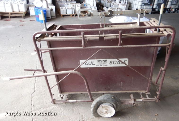 image for item DL1298 WW Livestock Systems  livestock scale