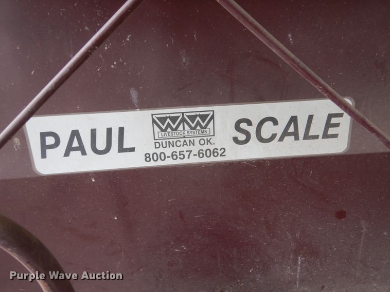 image for item DL1298 WW Livestock Systems  livestock scale