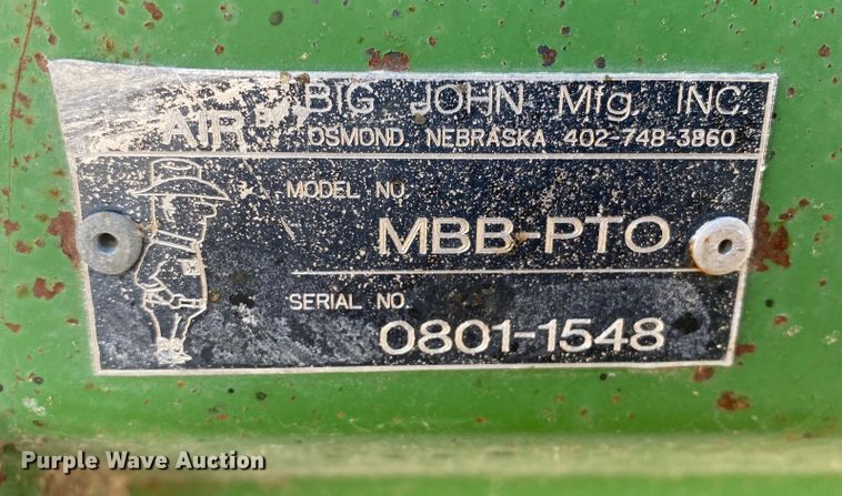 image for item DL1316 Big John MBB-PTO  mist sprayer