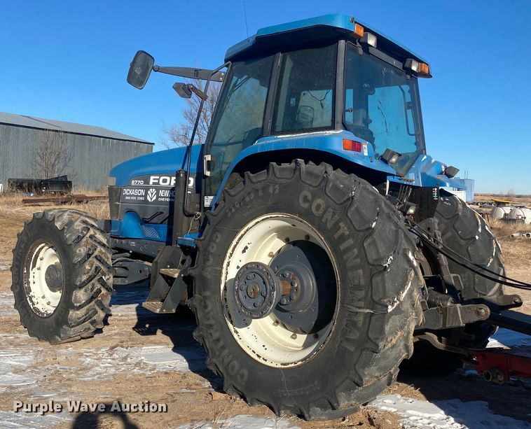 image for item DL1335 1995 Ford 8770  MFWD tractor