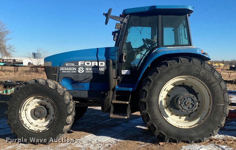 image for item DL1335 1995 Ford 8770  MFWD tractor