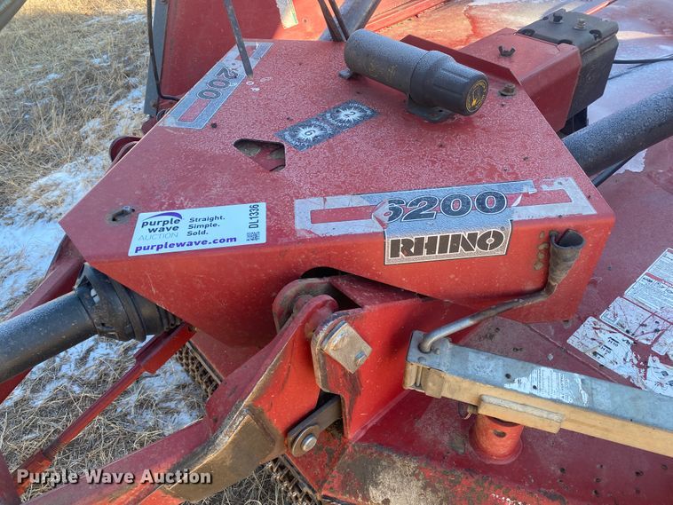 image for item DL1336 Rhino 6200-2  batwing rotary mower