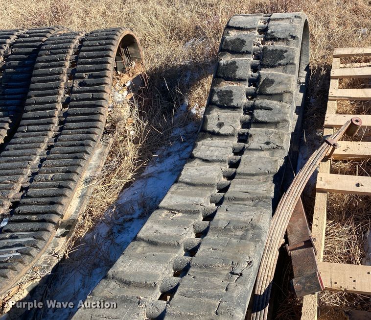 image for item DL1349 (2) sets of skid steer tracks