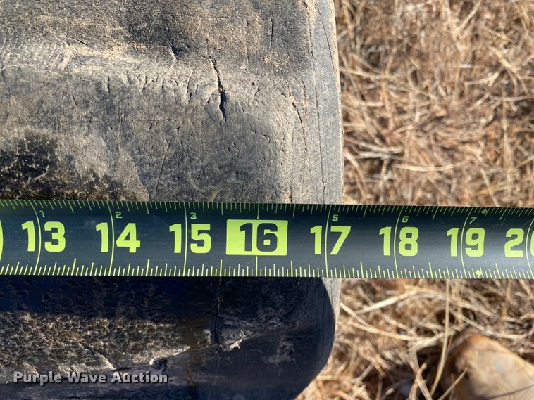 image for item DL1349 (2) sets of skid steer tracks