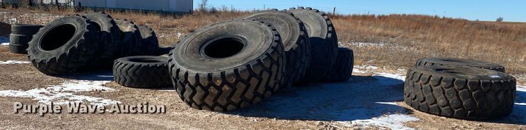 image for item DL1359 Approximately 20 tires