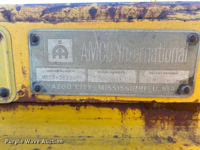 image for item DL1361 Amco  W0H2-1630-BG off-set disk