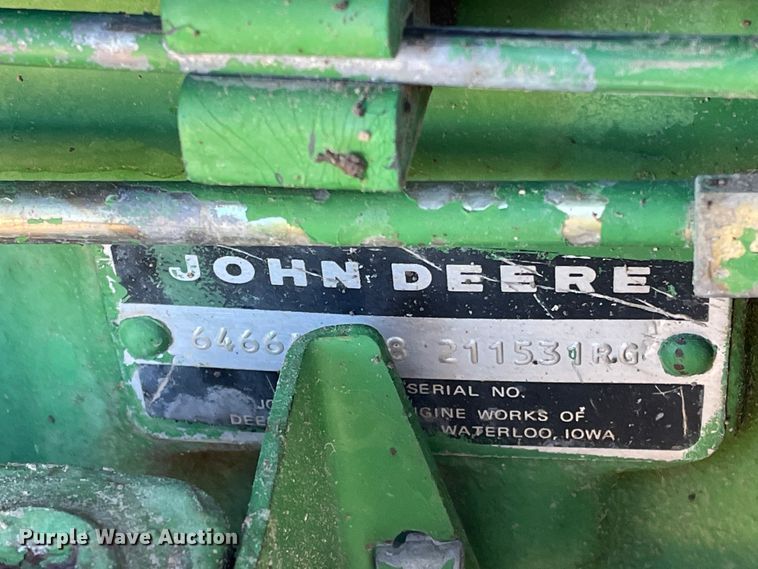 image for item DN0086 1982 John Deere 4640  tractor