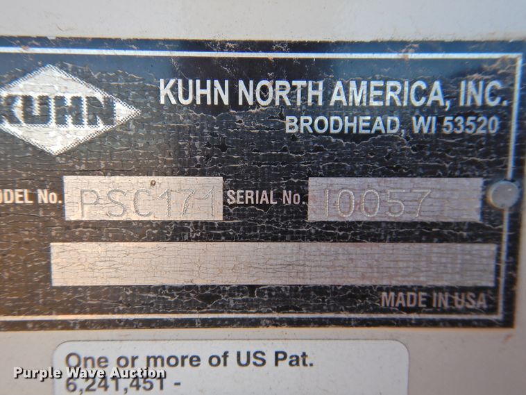 image for item DN0099 Kuhn Knight Prospread PSC171  manure spreader