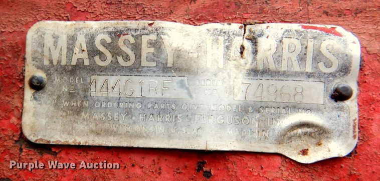 image for item DN2636 1957 Massey-Harris 444  tractor