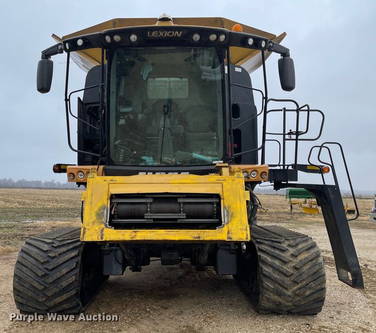 image for item IJ9556 2012 Claas Lexion 750TT  RWA combine