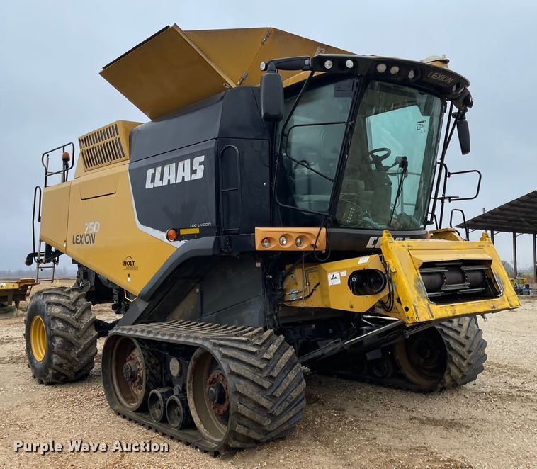 image for item IJ9556 2012 Claas Lexion 750TT  RWA combine