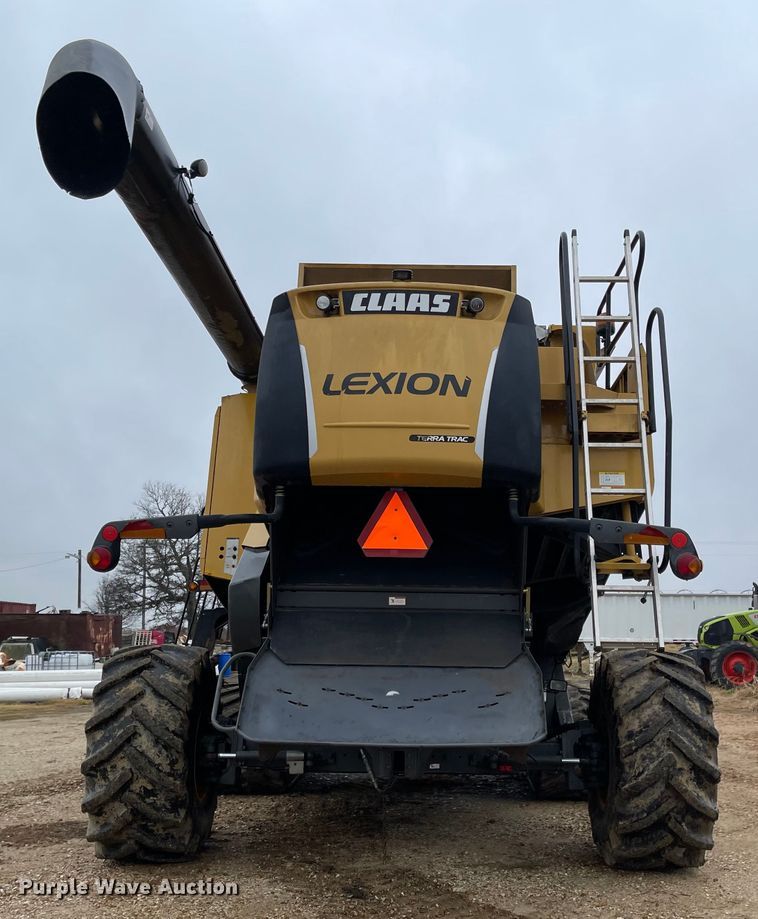 image for item IJ9556 2012 Claas Lexion 750TT  RWA combine