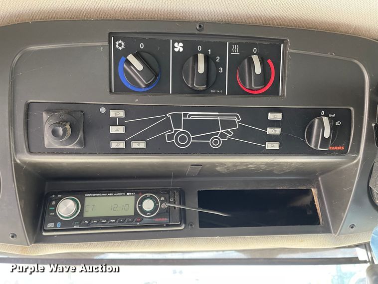 image for item IJ9556 2012 Claas Lexion 750TT  RWA combine