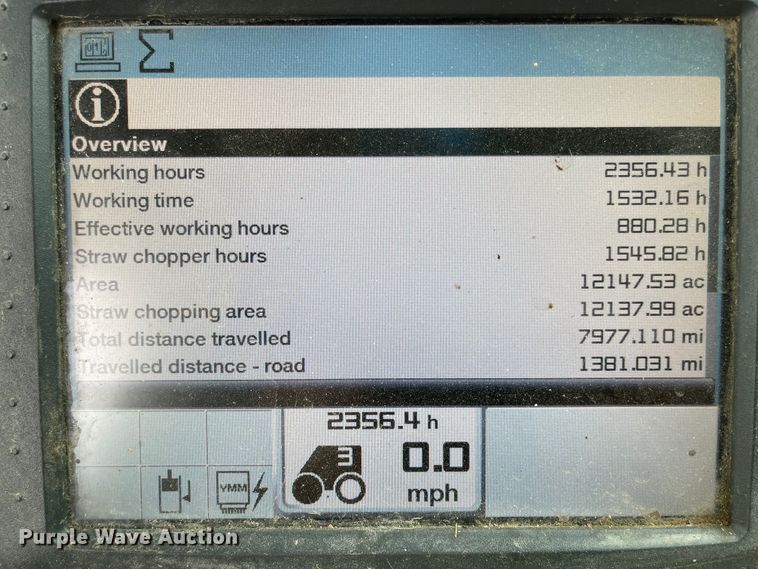 image for item IJ9556 2012 Claas Lexion 750TT  RWA combine