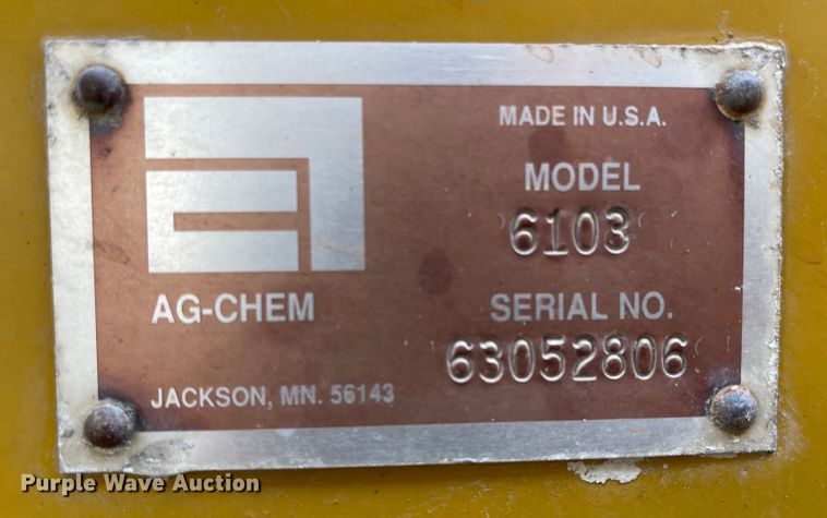 image for item IJ9571 Ag-Chem TerraGator 6103  applicator