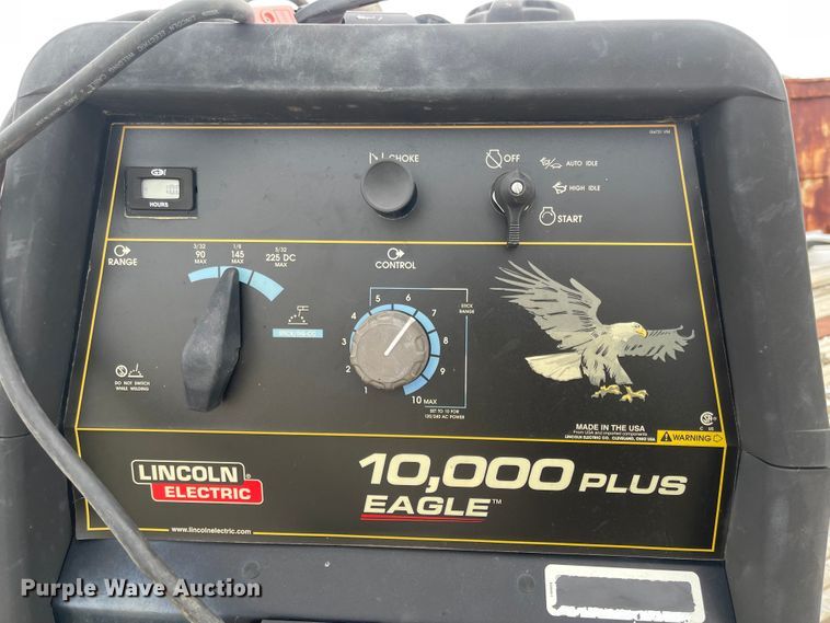 image for item IJ9587 Lincoln Electric Eagle  welder/generator