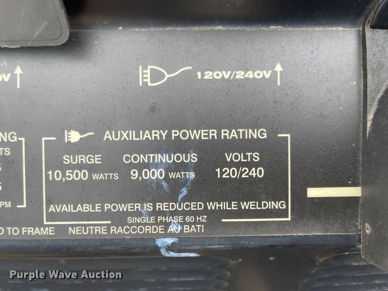 image for item IJ9587 Lincoln Electric Eagle  welder/generator