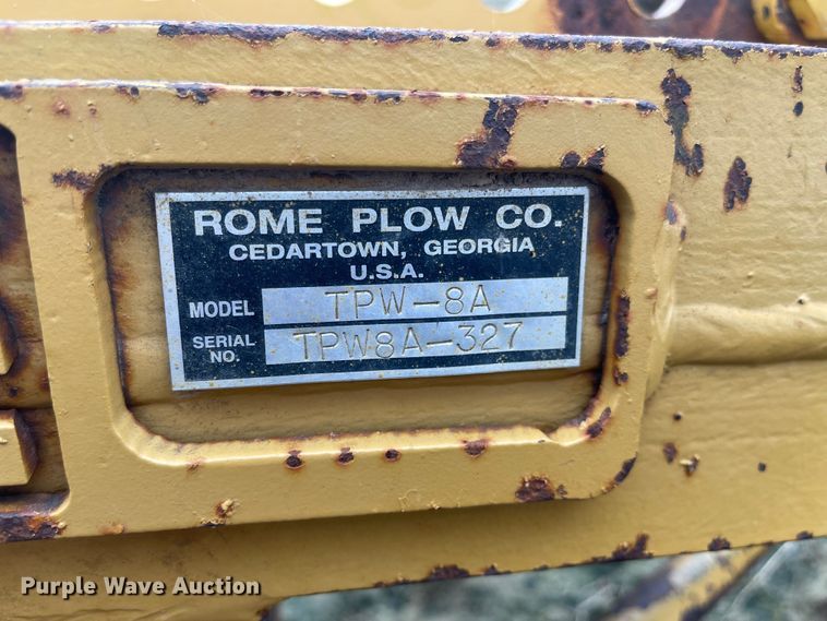 image for item IJ9588 Rome TPW-8A  tandem disk