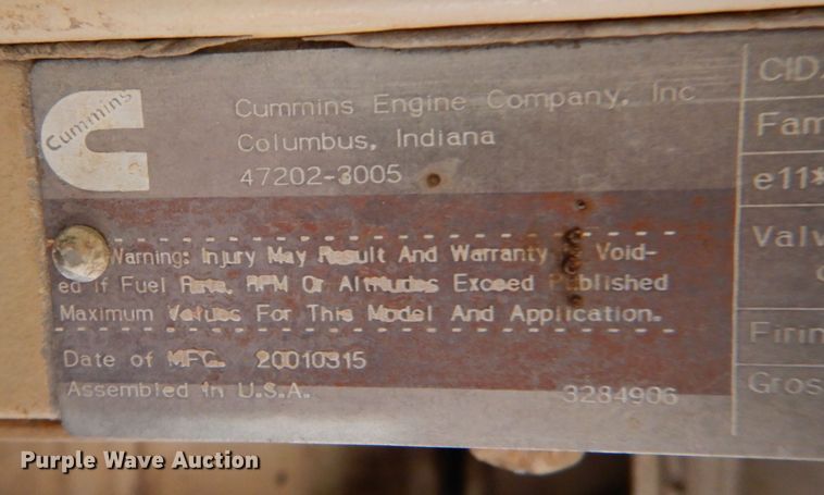 image for item IV9875 Cummins B5.9-A  engine