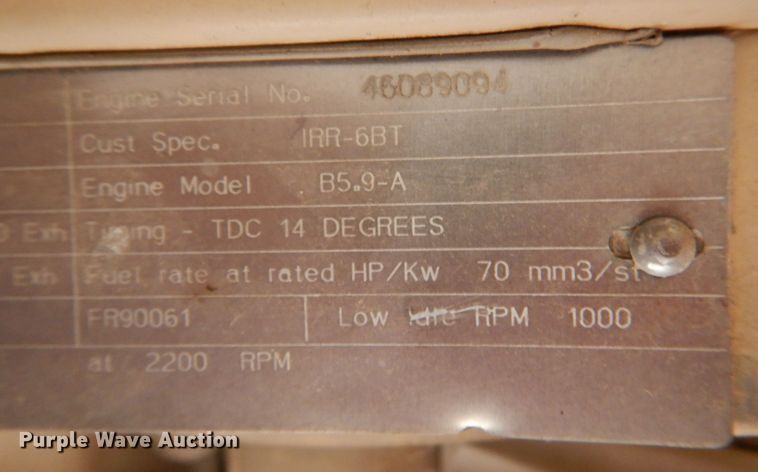 image for item IV9875 Cummins B5.9-A  engine