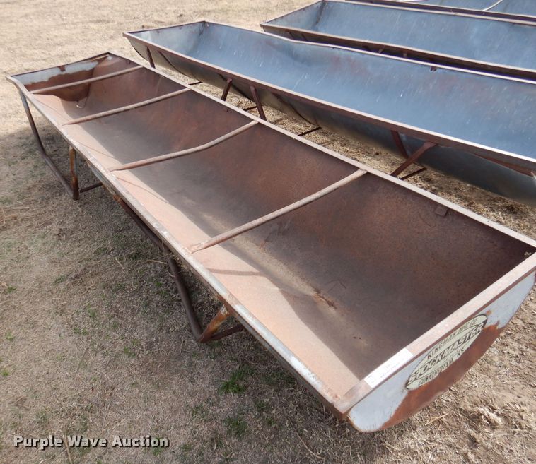 image for item IV9877 (4) metal feed bunks