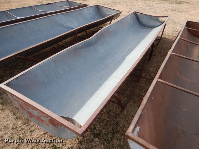 image for item IV9877 (4) metal feed bunks