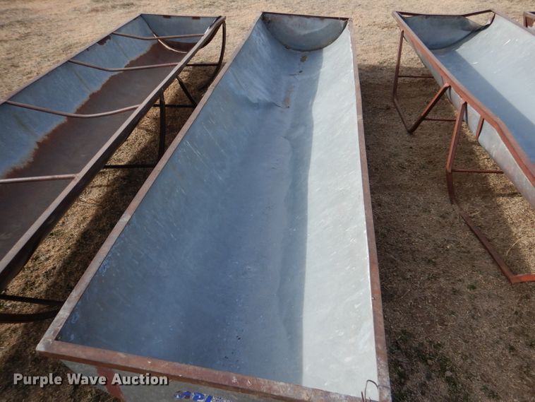 image for item IV9877 (4) metal feed bunks