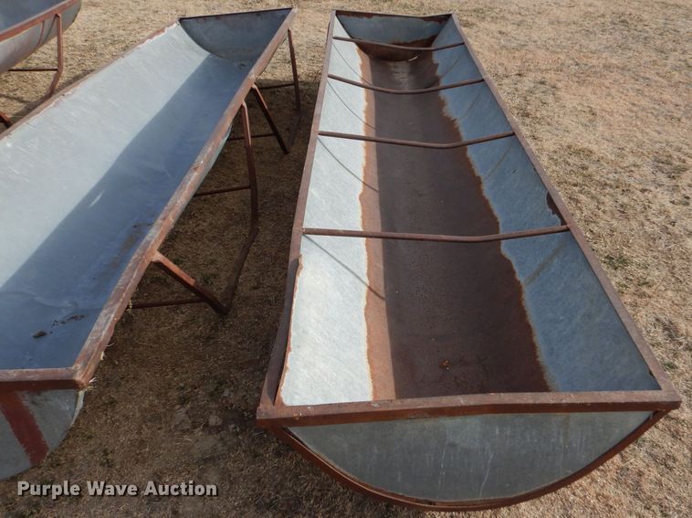 image for item IV9877 (4) metal feed bunks
