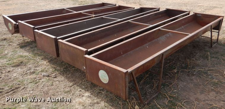 image for item IV9878 (5) Prairie Products metal feed bunks